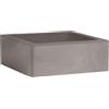 Nicoli Vaso Minos cm 25x25x12h cenere