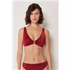 Calzedonia Top Canotta Costume Shiny Satin Rosso