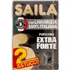 Saila - Liquirizia Extra Forte Purissima, 100% Italiana, Senza Glutine - 2 Astucci Bipack Da 72 Gr