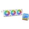 THERMALTAKE Dissipatore a Liquido THERMALTAKE Minecube 360 Ultra ARGB 360mm Bianco - SPEDIZIONE IMMEDIATA