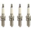 Hawpasy 4 Pezzi bougie d'allumage D8TC 10 mm, candela D8TC per moto 10 mm, candela sostitutiva D8TC adatta per tagliaerba MTD, bougie D8TC per decespugliatore e Pocket bike, compatibile con motori 4 tempi