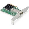 ZYXEL XGN100F-ZZ0101F ADATTATORE DI RETE 10Gb Ethernet SFP+ PCIe 3.0 x4 profilo