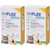 Amflee Combo 50 Mg/60 Mg Soluzione Spot-On Per Gatti E Furetti 2x3 pz Pipette monodose