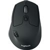 Logitech Mouse Logitech M720 Wireless Bluetooth Ottico 1000Dpi Nero [910-004791]