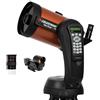 Celestron 11068 NexStar 6SE Telescopio Schmidt-Cassegrain computerizzato con montatura completamente automatica, tecnologia SkyAlign e rivestimento XLT, nero/arancio