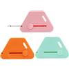 Lunpoem 3 PCS Multifunctional Guida per Cucitura Poligonale con Scucitore, Guida di Cucitura per Macchina da Cucire con Scala, 2-in-1 con Strappacuciture Retrattile Incorporato Accessorio