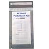 CECONCEPT Monetic PSP180 - Buste di sicurezza monouso trasparenti e autoadesive per il trasporto di parti, 180 x 300 mm, 100 pezzi