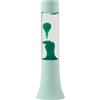 I-TOTAL® Lampada Lava Flared Colorata - Effetto Bolle Ipnotico, Design Retrò, Cera Fluida, Luce Rilassante, Lampada Decorativa per Casa e Ufficio (Verde Pastello)