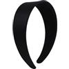 Hawpasy Serra a testa larga, da donna, 4 cm, in plastica, leggera, comoda, adatta per acconciature varie, accessorio per capelli elegante per bambini