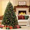 Himimi Albero di Natale Artificiale 180cm Premium con Illuminazione LED RGB - 1000 Punte di Rami, Supporto Metallico, Rami Pieghevoli, Guanti Inclusi, Albero Natalizio per Decorazione Natalizia, Verde