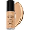 Milani Cosmetic Conceal + Perfect 2-In-1 Fondation + Concealer Fondotinta liquido 30 ml Nr. 04A2 - Golden Vanilla