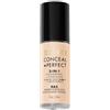 Milani Cosmetic Conceal + Perfect 2-In-1 Fondation + Concealer Fondotinta liquido 30 ml Nr. 0A3 - Warm Porcelain