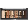 Milani Cosmetic Gilded Mini Eyeshadow Palette Palette di ombretti 5 g Nr. 110 - Whiskey Business