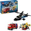 LEGO PROMO CITY ELICOTTERO-AUTOPOMPA-SOTTOMARINO