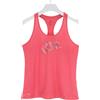 Nike T-Shirt NIKE Dri-Fit Donna LARGE Senza Maniche Collo A Giro Stretch Rosa