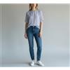 Armani Jeans Blusa Donna ARMANI JEANS A5009 US 6 Maniche Corte Trasparente Fodera Rimovibile