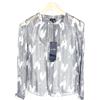 Armani Jeans Blusa Armani Jeans A5C26 Donna US 4 Maniche Lunghe In Seta Variopinta
