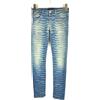 Armani Jeans J06 Jeans Skinny Fit Donna W23 Zebra Sbiadito Comfort Stretch Blu