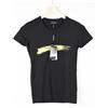 Emporio Armani Barcelona T-Shirt Donna US 6 Manica Corta Stampa Logo