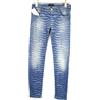 Armani Jeans J06 Jeans Skinny Fit Donna US 25 A Righe Zebra Sbiaditi Comfort