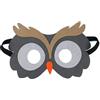 Jtnohx Maschere Animali in Feltro Maschera d'Halloween per Bambini Gufo