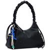 Desigual borsa a tracolla Montville Half Logo Shoulder Bag Black nero