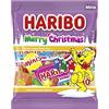 Haribo Merry Christmas | Caramelle Gommose al Gusto Frutta, 24 Mini Bustine a Tema Natale, Ideali come Regalo di Natale, 250gr