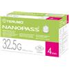 TERUMO ITALIA Srl Ago Per Penna Da Insulina Nanopass 32,5 Gauge Lunghezza 4 Mm 100 Pezzi