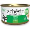 Schesir Cibo Umido Complementare in Lattine da 70 gr per Gatti - Pollo - 12x70 gr - JELLY