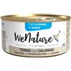 WeNature Cibo Umido Per Gatti - Tonno con Calamari - 12x85 gr - IN ACQUA DI COTTURA