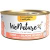 WeNature Cibo Umido Per Gatti - 12x85 gr - Tonno con Salmone Selvatico - IN SOFT JELLY