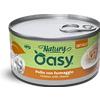 Oasy Natury Soft Jelly Cibo Umido per Gatti - Pollo con Formaggio - 12x85 gr