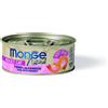Monge Natural Superpremium Jelly per Gatti - Tonno e Gamberetti - 12x80 gr