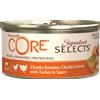 Wellness Core Signature Selects Cibo Umido per Gatti - 12x80 gr - IN SALSA - Bocconcini di Pollo con Tacchino