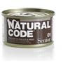 Natural Code Senior Cibo Umido per Gatti - OFFERTA SPECIALE! - 24x85 gr - S01 - Fiocchi di Pollo