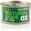 Natural Code For Dog Cibo Umido per Cani - 02- Manzo e Verdure - 12x90 gr