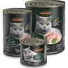 Leonardo Ricco di Anatra Cibo Umido per Gatti - 6x400 gr