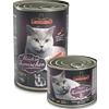 Leonardo Ricco di Coniglio Cibo Umido per Gatti - 6x400 gr