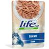 Life Cat Natural Adult Bustine per Gatti - Tonno - 30x70 gr
