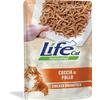 Life Cat Natural Adult Bustine per Gatti - Coscia di Pollo - 30x70 gr