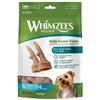 Whimzees Corno di Cervo Snack Dentale Vegetale per Cani - S - Busta da 24 pz (9 cm/15 gr)