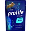 Prolife Puppy Mini Pollo e Riso Cibo Umido per Cuccioli - Pollo e Riso - 10x100 gr