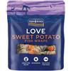 Fish4Dogs Love Treats Snack Naturali al Pesce per Cani - Confezione da 100 gr - Pesce con Patata Dolce
