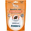 Forza10 MonoSnack Sensitive Adult Snack per Cani - Salmone - Confezione da 80 gr