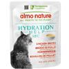 Almo Nature HFC Hydration Help Cibo Umido per Gatti - Brodo di Pollo con Pollo - 24x50 gr