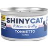 GimCat ShinyCat Kitten Cibo Umido per Gattini - Tonnetto - 12x70 gr - JELLY