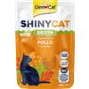 Gimcat Shinycat Cibo Umido in Brodo per Gatti - Pollo - 12x70 gr - Da consumare preferibilmente entro 29/08/2026 - SCONTO 50%
