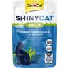 Gimcat Shinycat Cibo Umido in Brodo per Gatti - 12x70 gr - Da consumare preferibilmente entro 27/08/2026 - SCONTO 50% - Tonno con Quinoa
