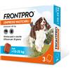 Frontline Frontpro Compresse Masticabili per Cani - Confezione da 3 compresse - cani da 10 a 25 kg