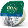 Oasy More Love Green Cup Cibo Umido per Gatti - Tonno con Sogliola - 12x70 gr
